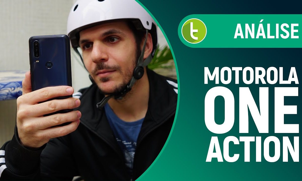Motorola One Action quer substituir sua GoPro | Análise / Review