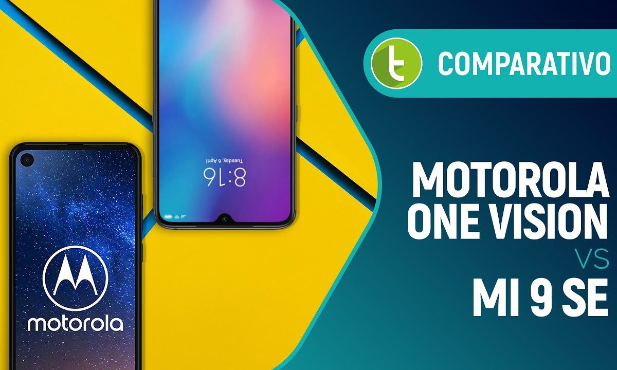 Motorola One Vision vs Mi 9 SE: você quer melhor câmera ou conjunto? | Comparativo